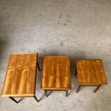 Tables gigognes danoises par Kai Kristiansen