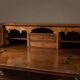 Bureau abattant noyer massif post-1850