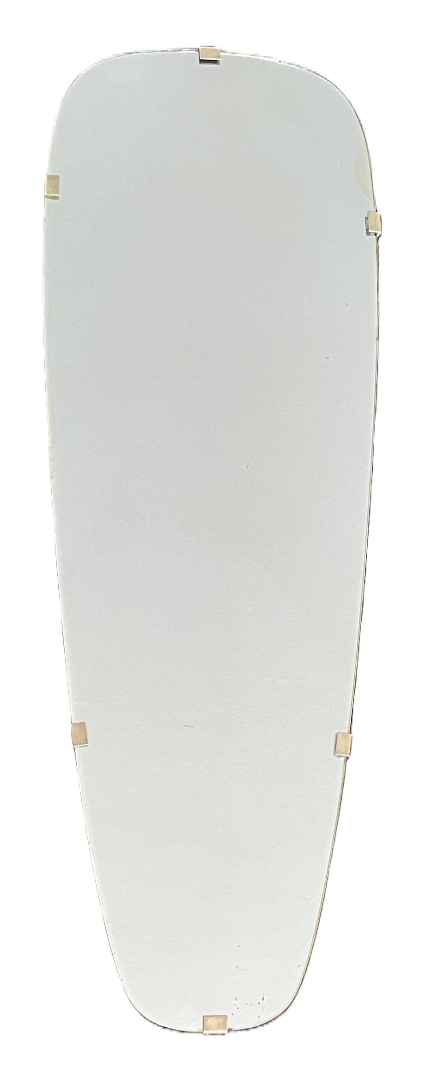 Art Deco free-form mirror