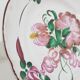 Decorative plate St. Clement, hand-painted ceramic, France, 19th century