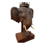 Lampe à poser tête d'éléphant