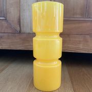 Fitz lamp in yellow glass Habitat vintage cylinder tube lamp