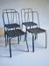 Chaises de jardin Parc et Jardin de Paris, 1950's (*4)