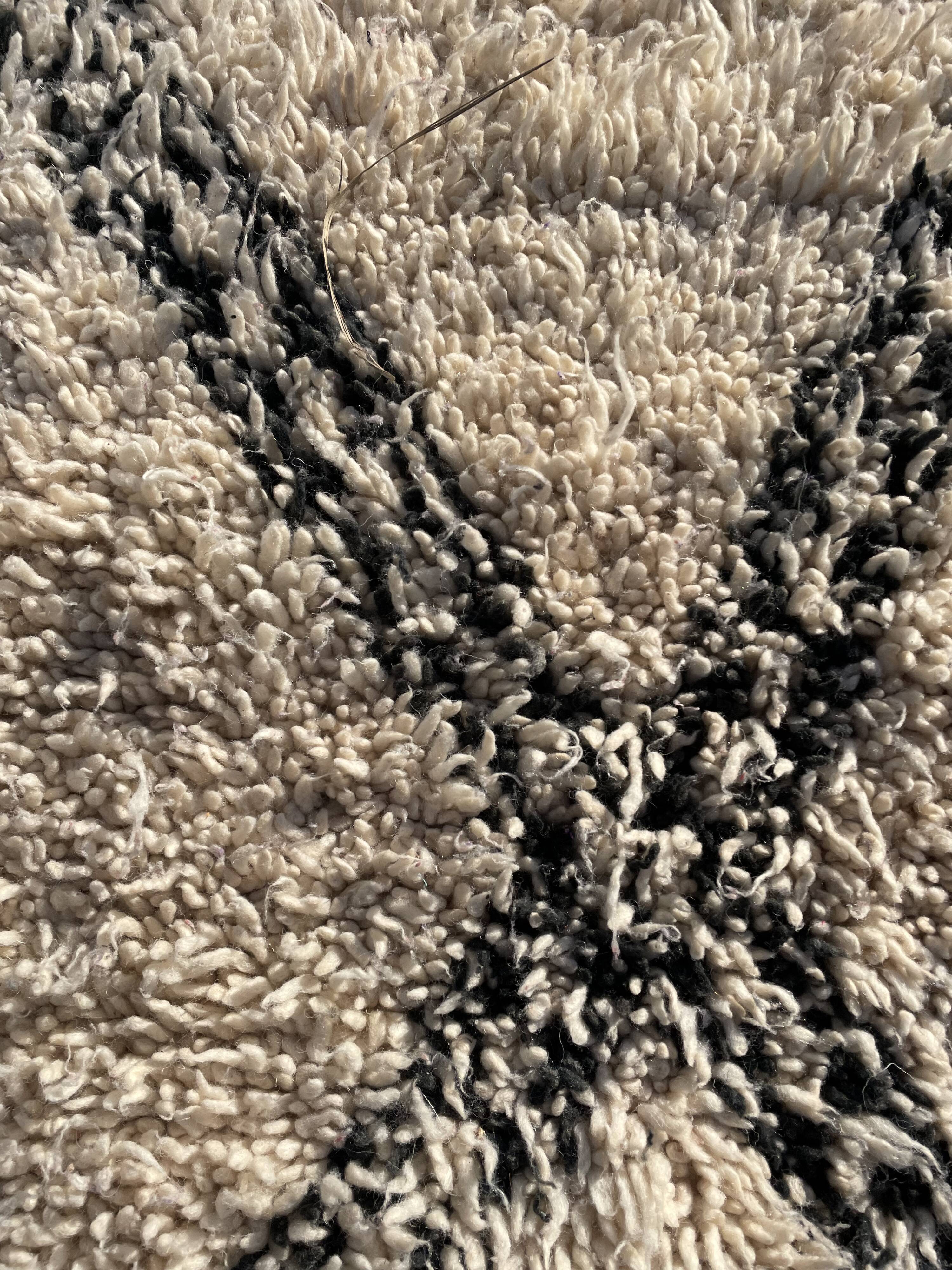 Berbere carpet beni ouarain old diamonds 155x300 cm