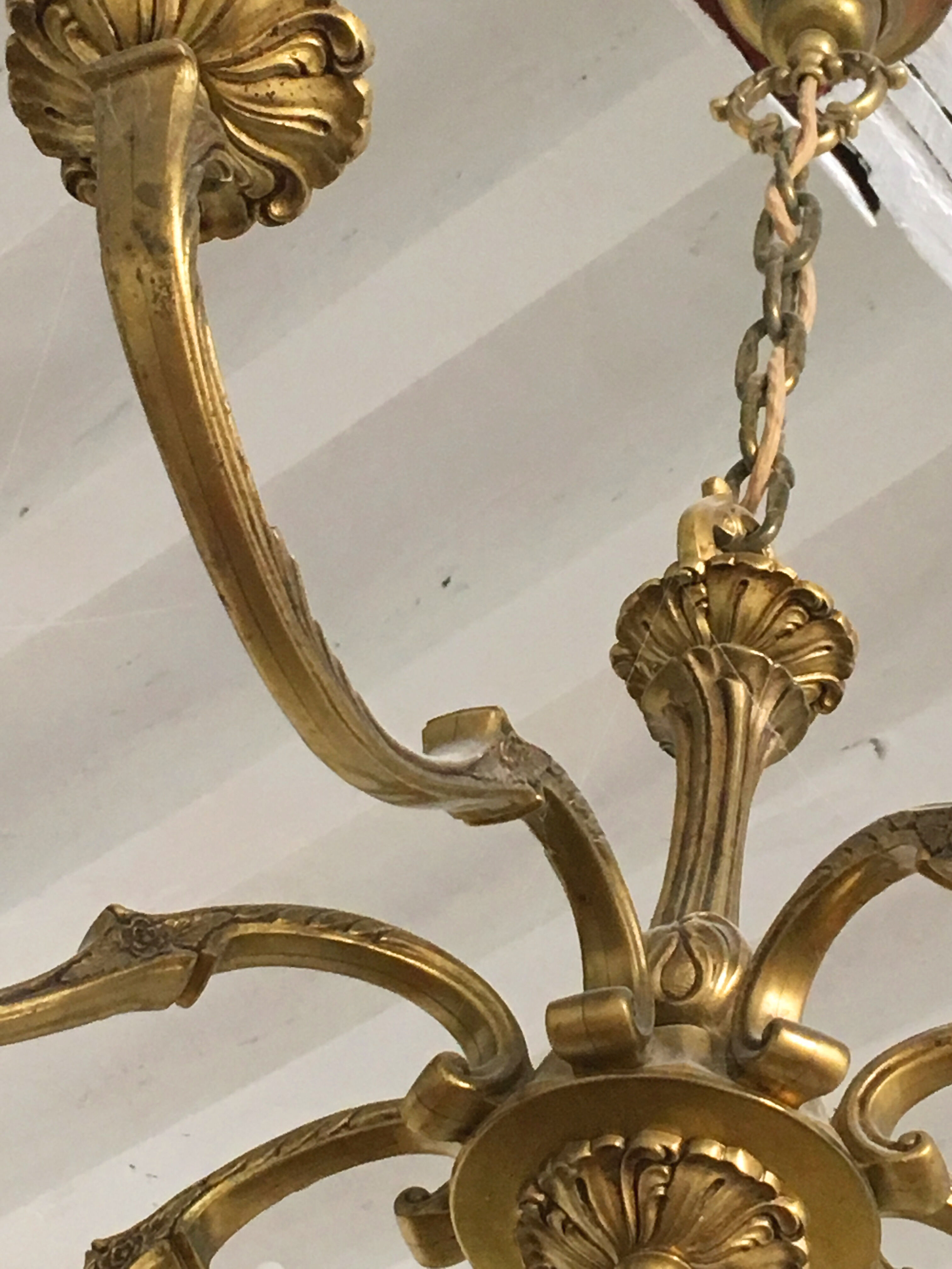 Old chandelier