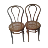 Set of 2 chairs cannees J & J Kohn Austria