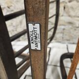 Set of 3 vintage Knoll Antimott armchairs 1960