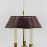 Lampe bouillotte bronze doré style Empire