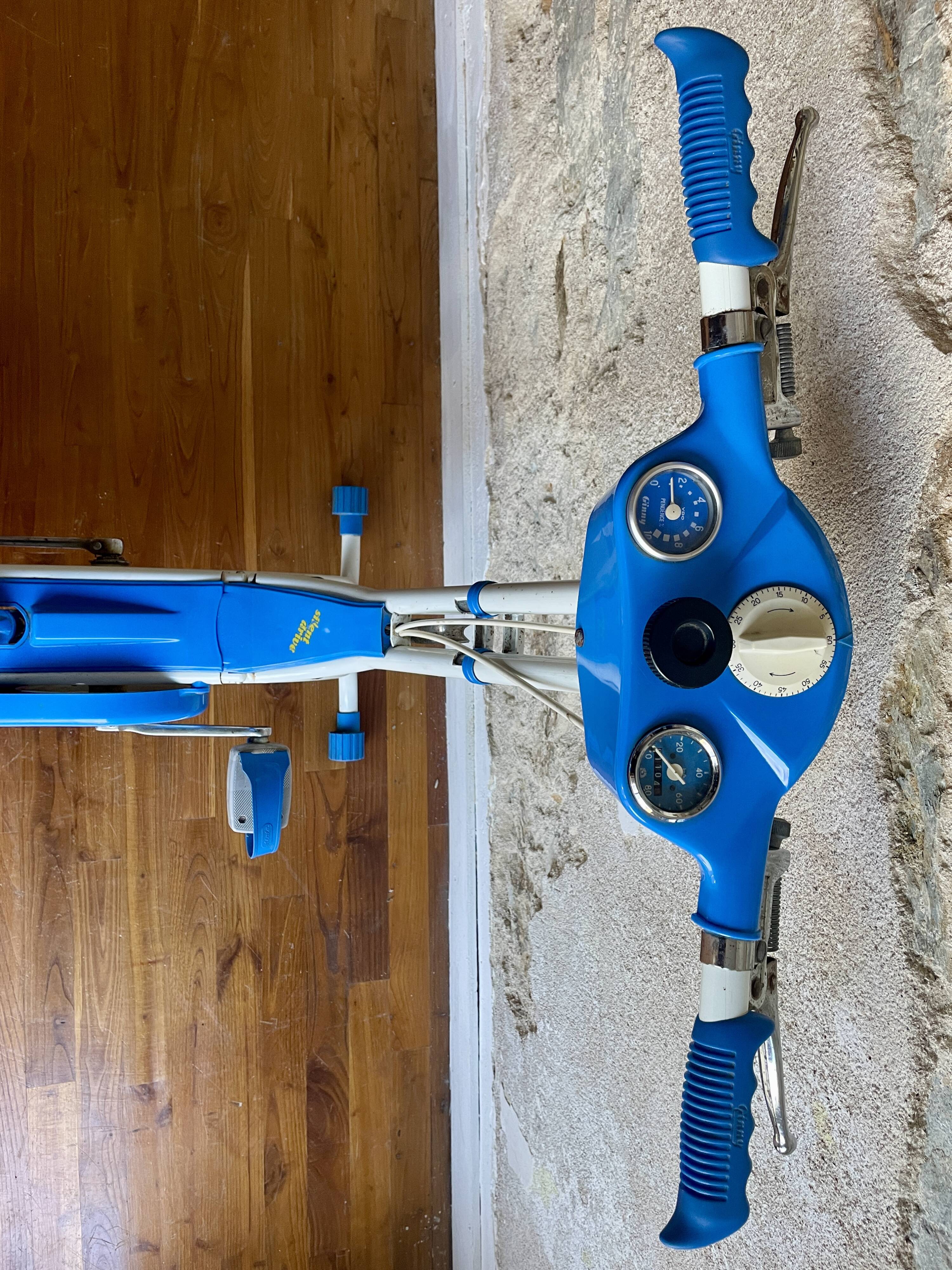 Vintage exercise bike from the 80s