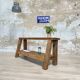 Workshop workbench in solid oak