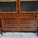 Louis XVI library in noble wood marquetry around 1850