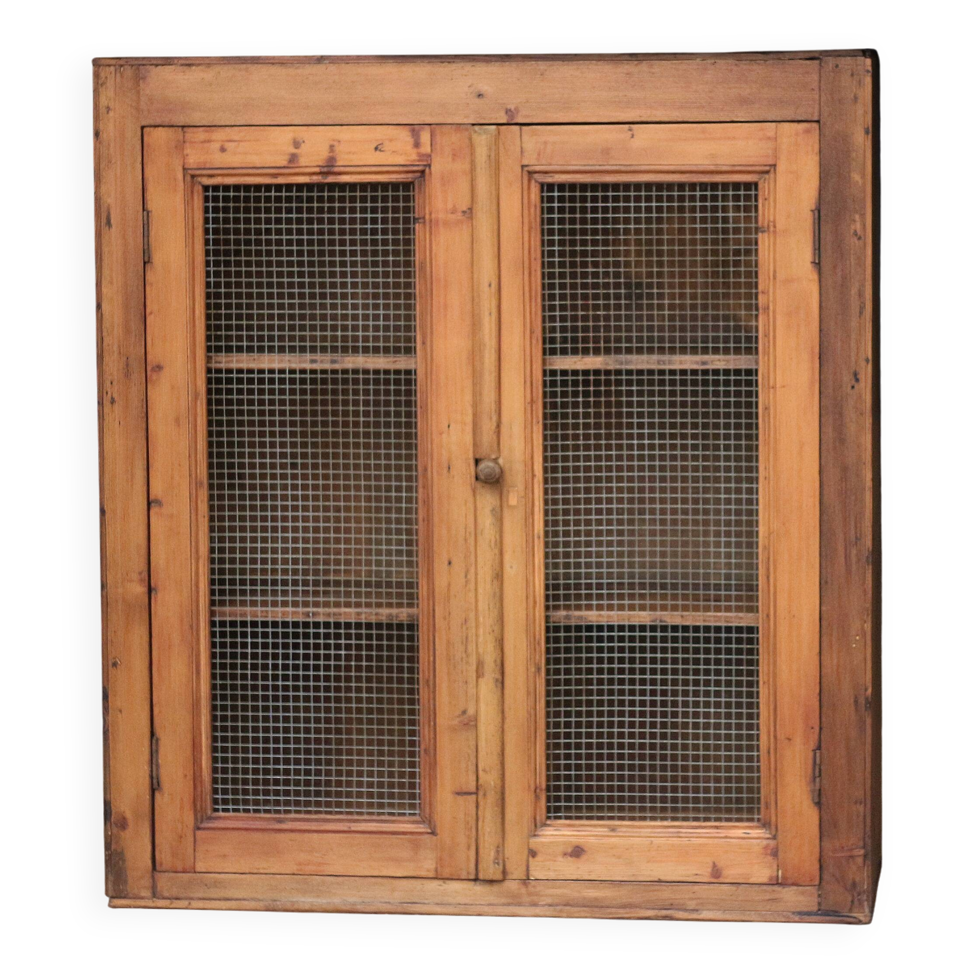 Jam cupboard / pantry late 19th century, in solid pine.