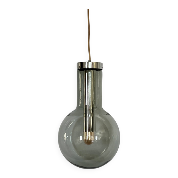 Suspension Maxi Bulb grande par Frank Ligtelijn pour Raak, Pays-Bas 60's