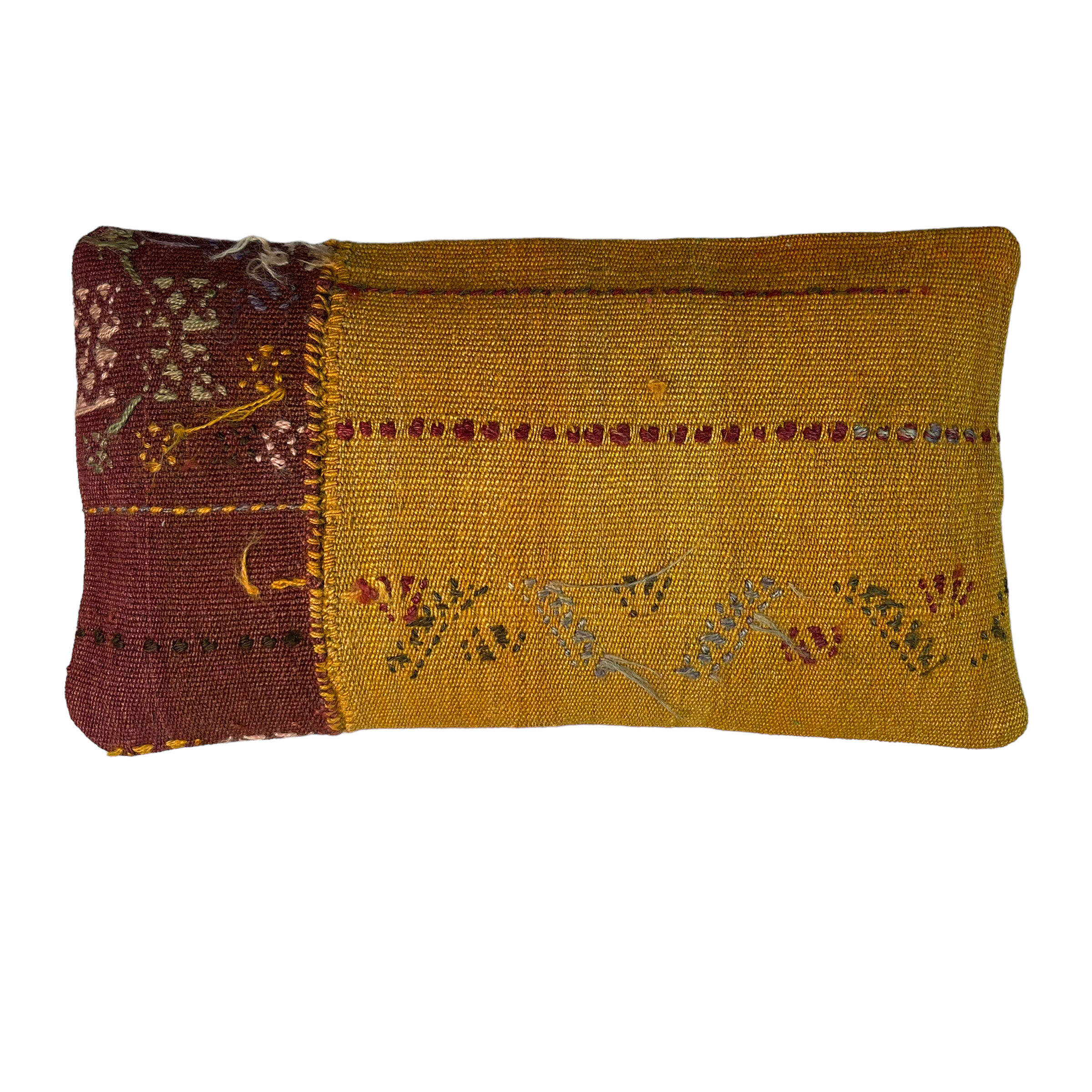 Housse de coussin vintage turque faite à la main, 30 x 50 cm