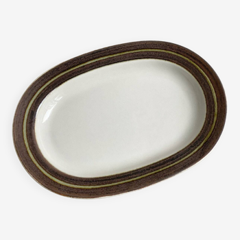 Vintage Arabia Karelia oval platter / dish by Anja Jaatinen-Winqvist, Finland, Scandinavian tablewar