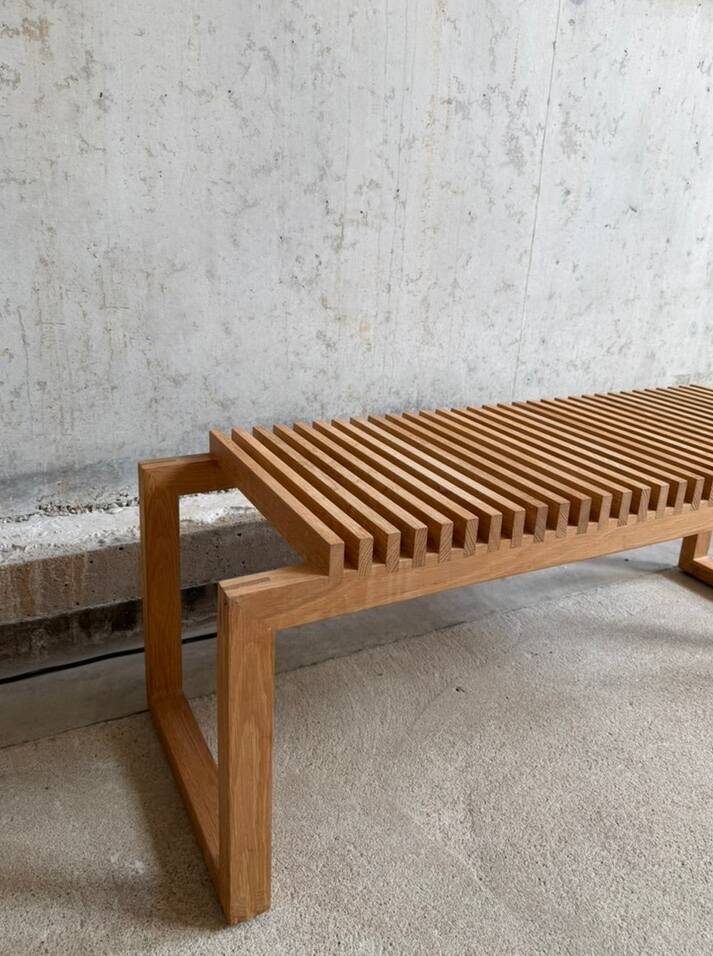 Cutter bench by Niels Hvass for Trip trap Denmark