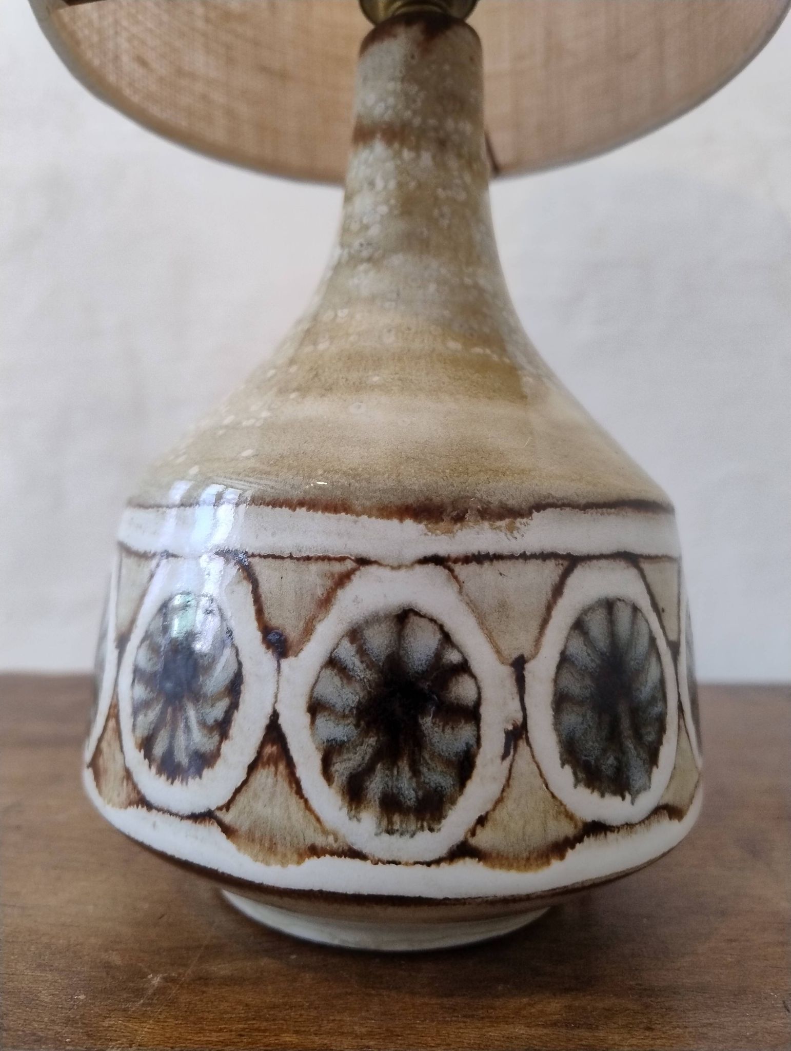 Ceramic lamp by Jean-Claude Malarmey