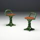 Whimsical Vine Twist Stools, France, Late 20th Century