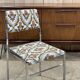 Pair of chrome chairs from the 70