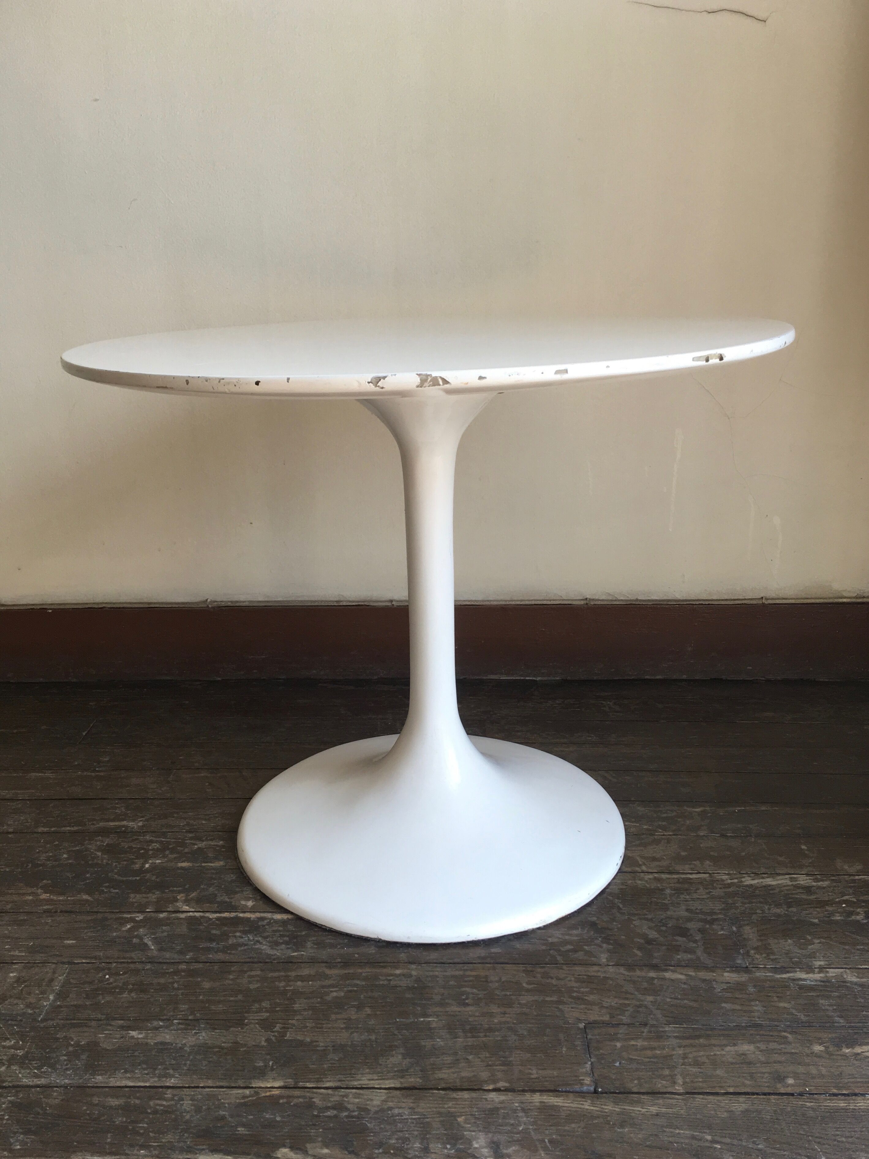Tulip foot side table 1970