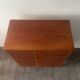 Danish teak chiffonier chest of drawers with 5 drawers