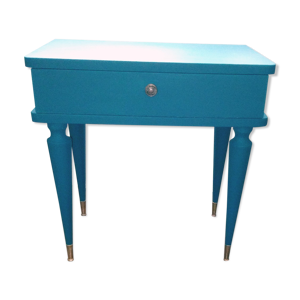 table de chevet bleu