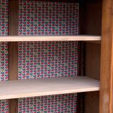 Parisian glazed wardrobe 1930 raw wood