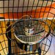 Vintage chrome metal chandelier 70' mid century design