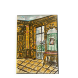 Beautiful painted interior scene.