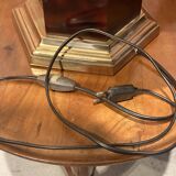 Chic table lamp with lampshade