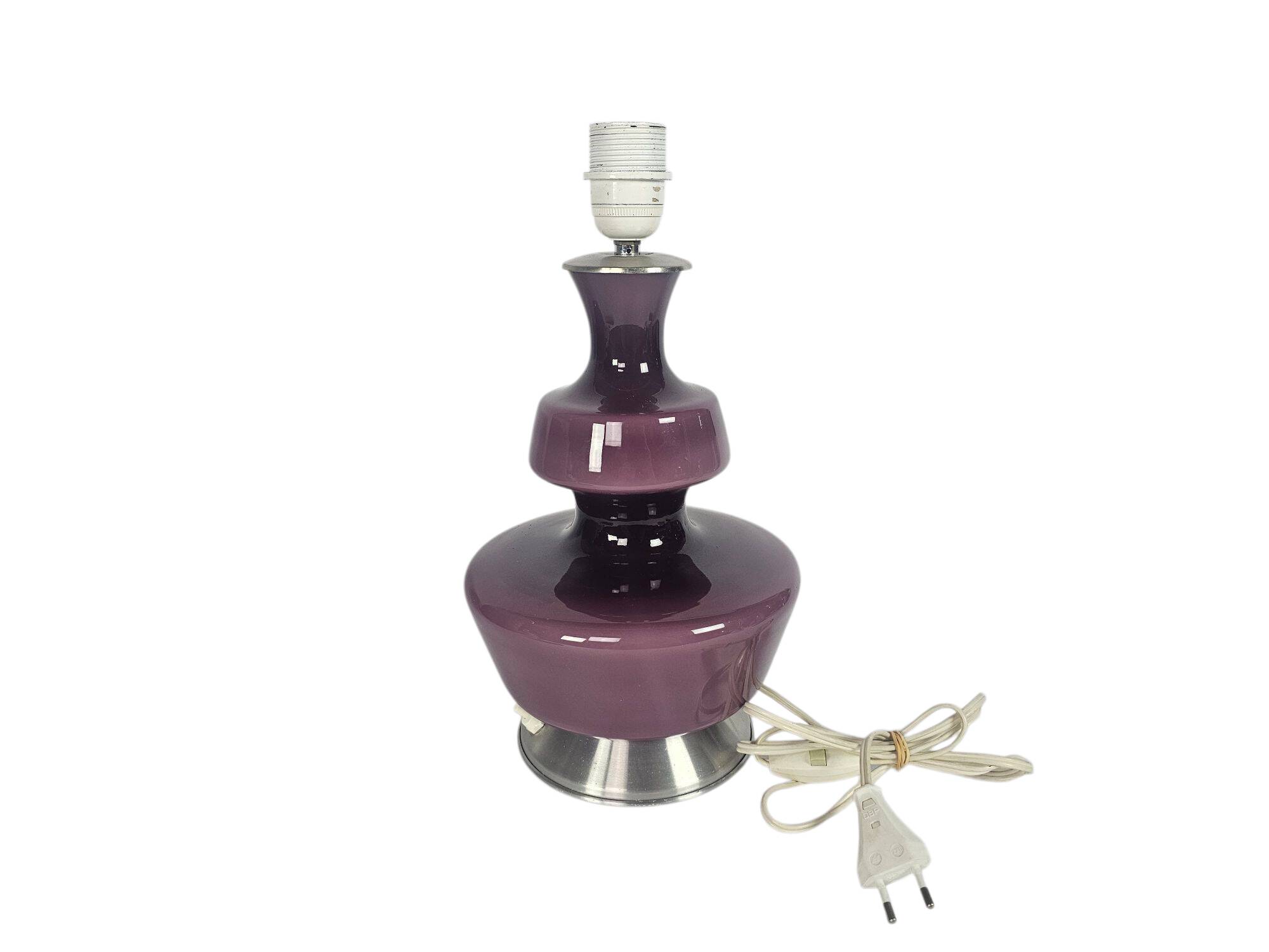 Space Age - Vintage - Table lamp - Mortsel & Glass Factory De Rupel N.V. -