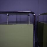 Ensemble de deux tables de chevet Bauhaus par Vichr & Co., années 1930