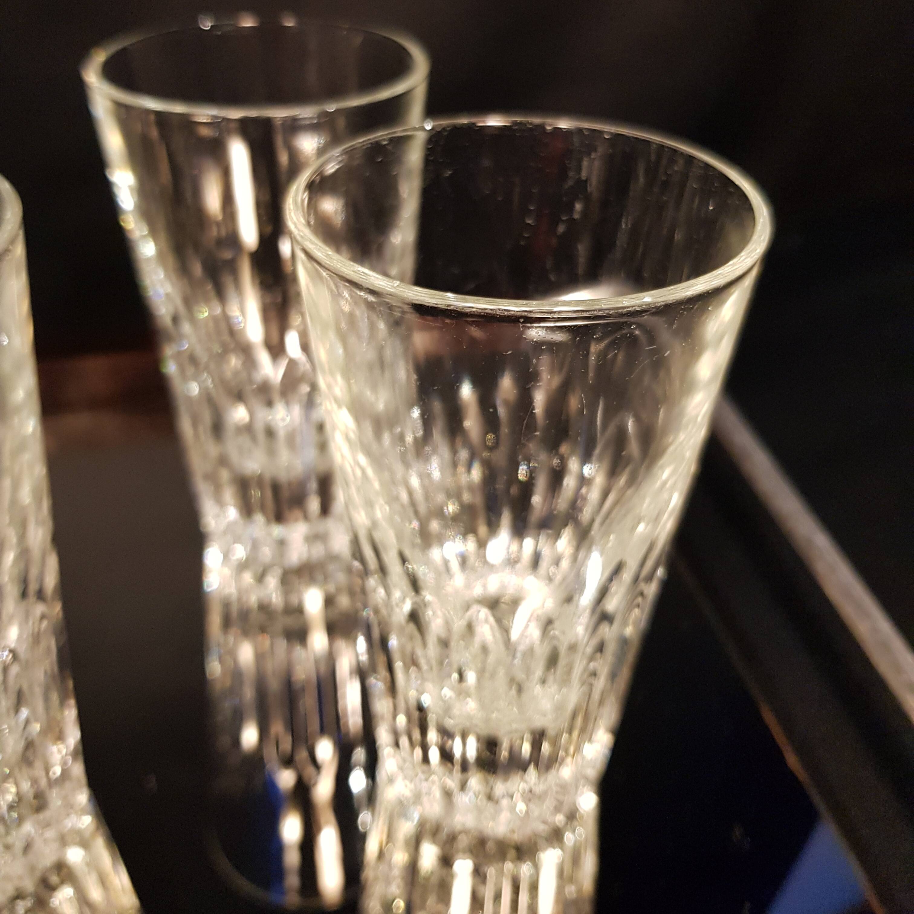 Set of 6 anisette glasses