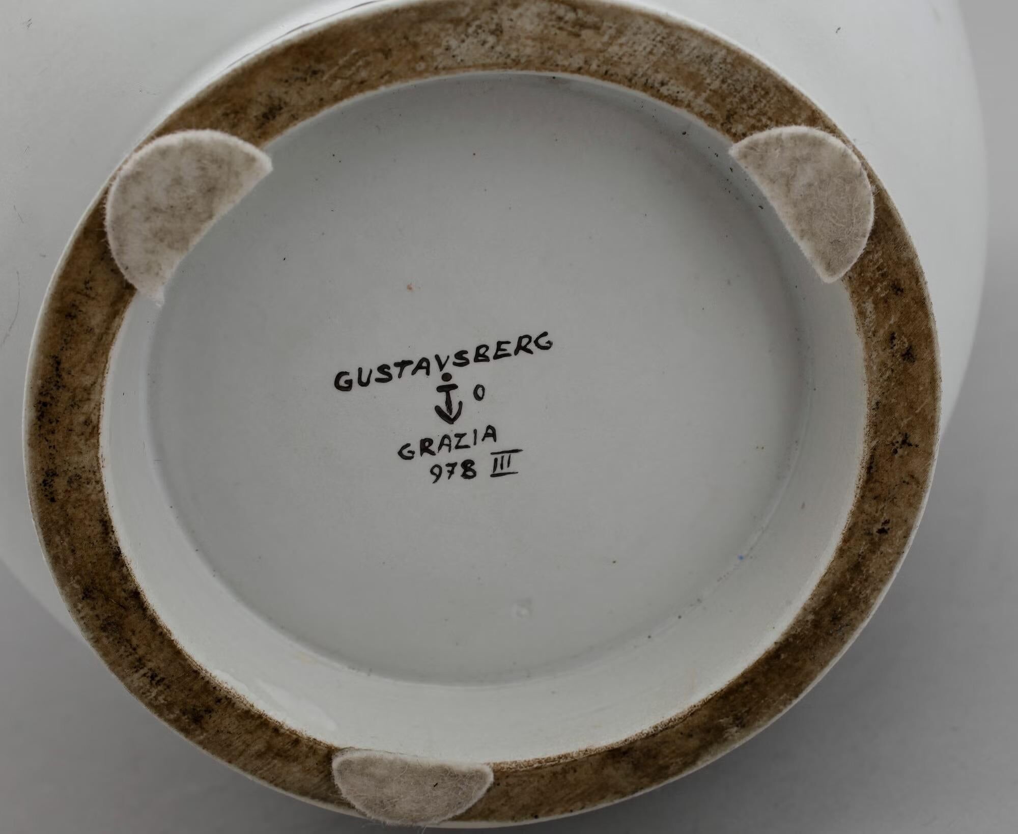 "Vase 'Grazia' for Gustavsberg Sweden 1960 Signed"