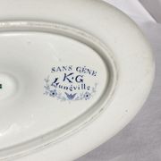 Saucière en terre de fer "Sans Gêne" KG Lunéville