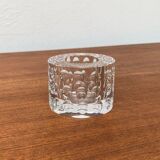 Vintage crystal glass chandelier by Oleg Cassini