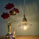 Vintage glass pendant light - tableware collection (UD1)