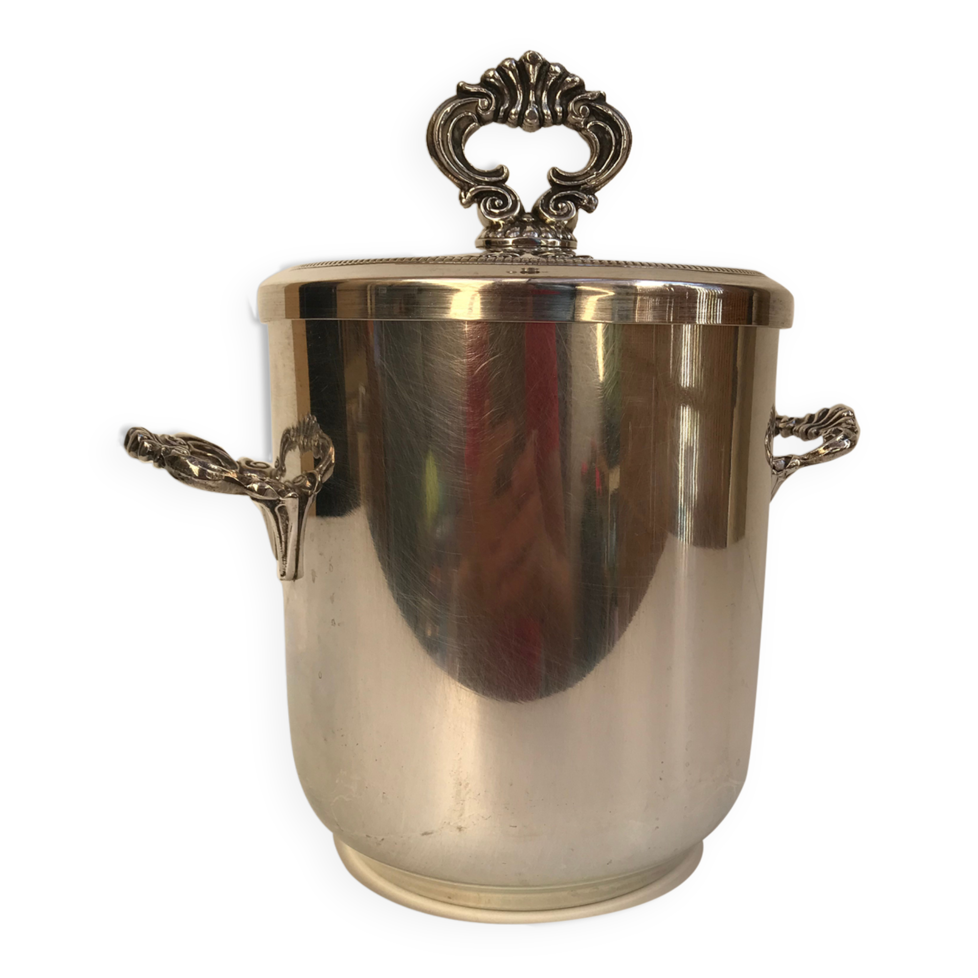 Bossi silver ice bucket