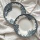 2 St Amand ironstone soup plates “Narcissus”