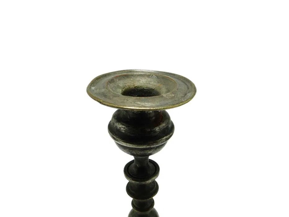 ADK Empire Candle Holder, silver-plated brass, Austria, early 20th century