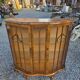Art Deco display cabinet in walnut from the 1930s.