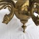 12 spoke solid bronze chandelier
