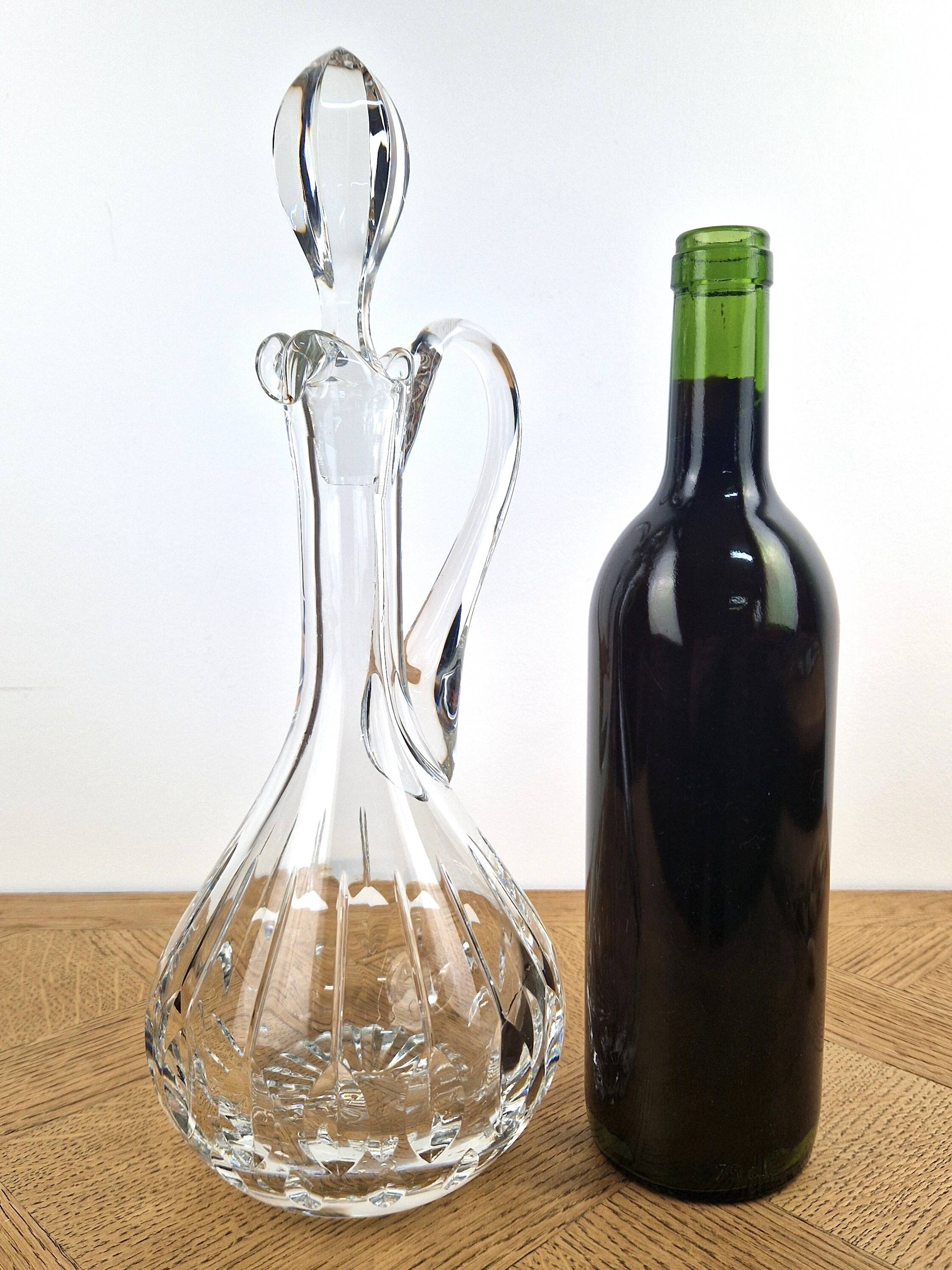 Vintage crystal jug