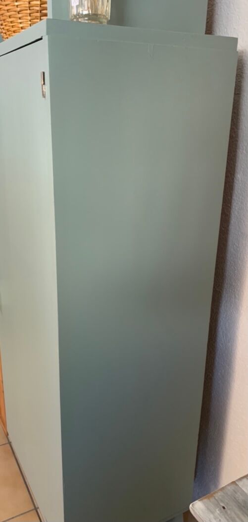 Vintage asymmetrical wardrobe