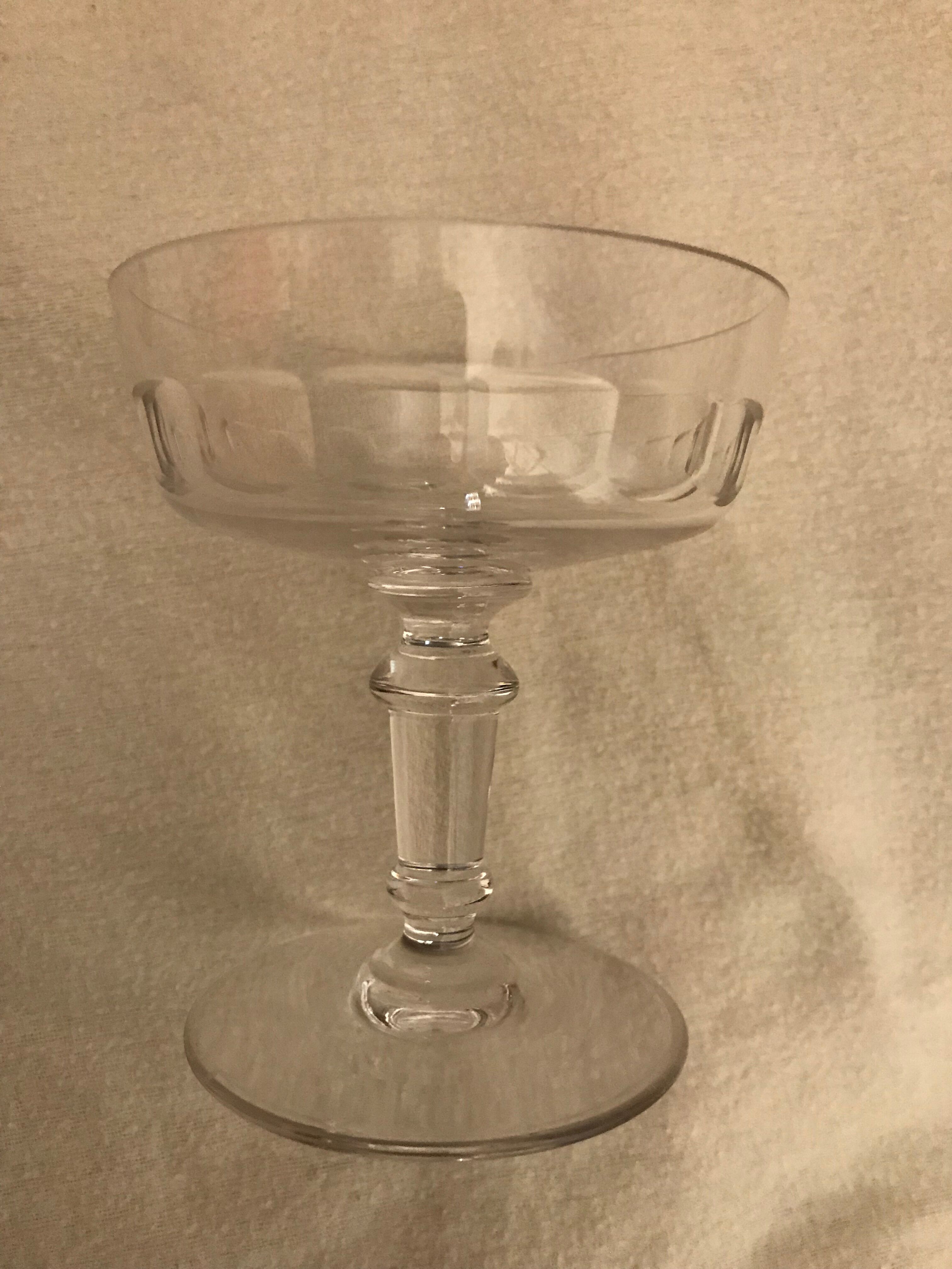 5 cups baccarat crystal