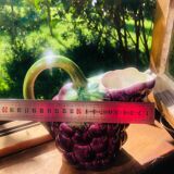 Vintage grape slush pitcher made in Italy