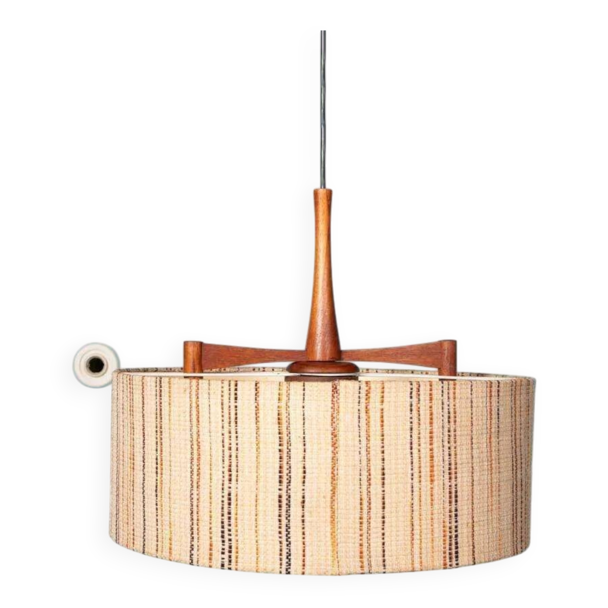 Vintage Temde lighting suspension, mid-century suspension from the sixties.