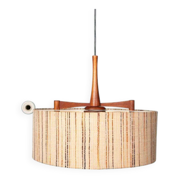 Vintage Temde leuchten suspension, suspension midmod années soixante