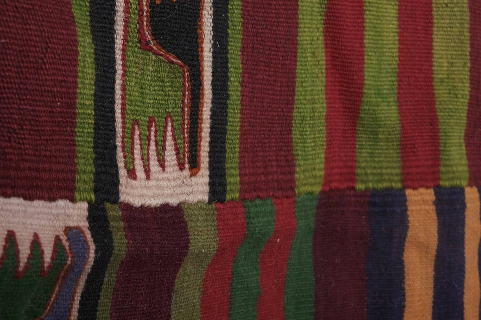 Tapis Kilim turc vintage tissé main