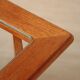 Vintage G Plan teak side table – magazine rack & wheels (1960s)